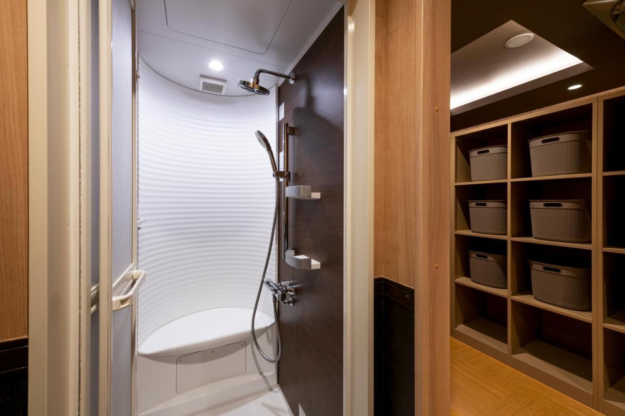 Capsule Hotel Anshin Oyado Premium Nagoya Sakae Exterior foto